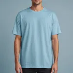 oversized light blue t-shirt image